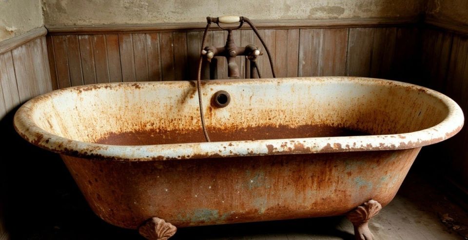 Секреты сияющей ванны: как легко справиться с неприятными пятнами