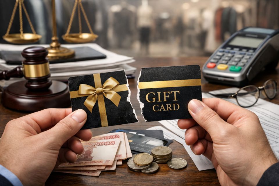 Подарочный сертификат как предоплата: как вернуть деньги по истечении срока