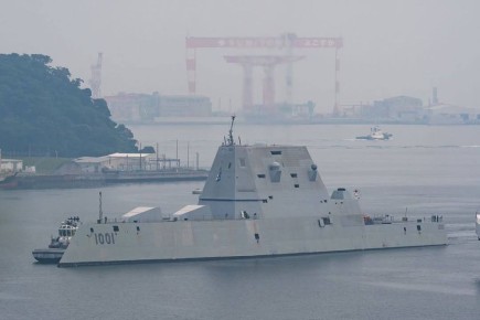 Just a nice pic:   DDG 1001 Michael Monsoor   