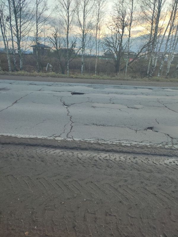 Жители деревни Ягул под Ижевском пожаловались в Генпрокуратуру на ужасную дорогу