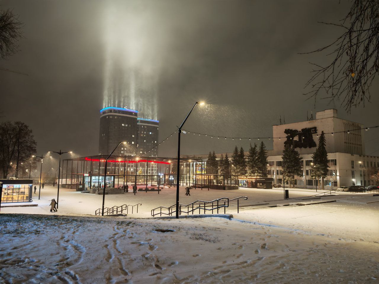 Удмуртию засыпало… Но снежный покров скоро смоют дожди Удмуртию засыпало… Но снежный покров скоро смоют дожди