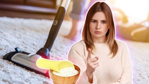 Решит надоевшую проблему: зачем опытные хозяйки добавляют в пылесос стиральный порошок