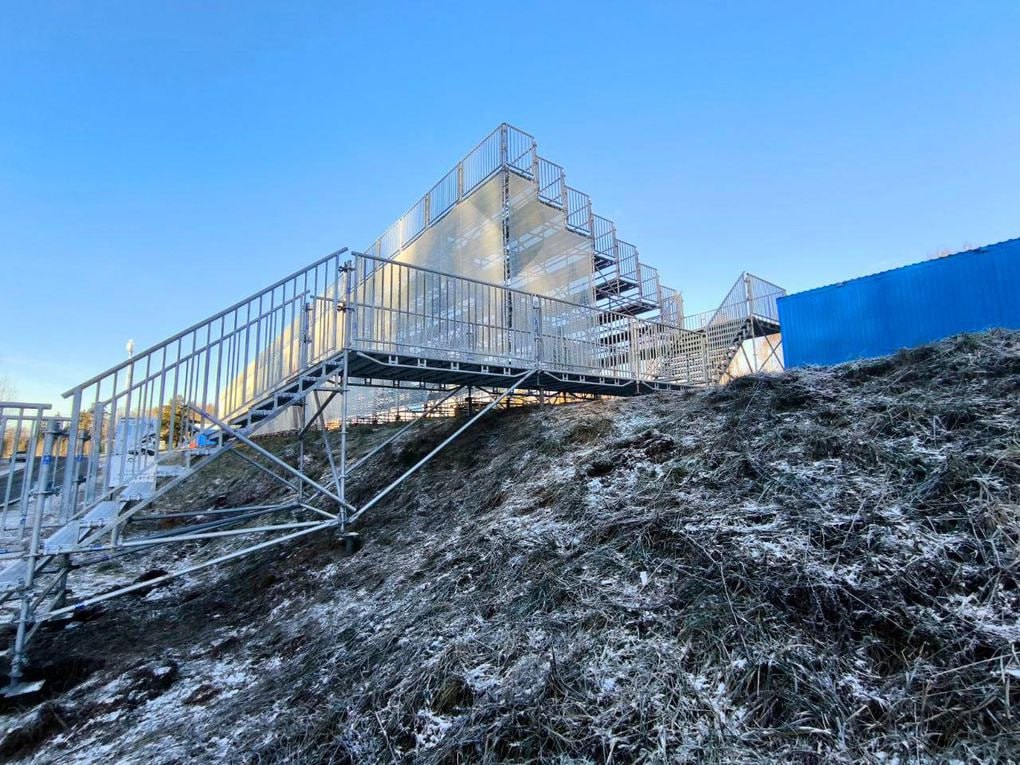 На лыжном комплексе Кулаковой в Удмуртии модернизировали трибуны перед Кубком России по лыжным гонкам (0+)