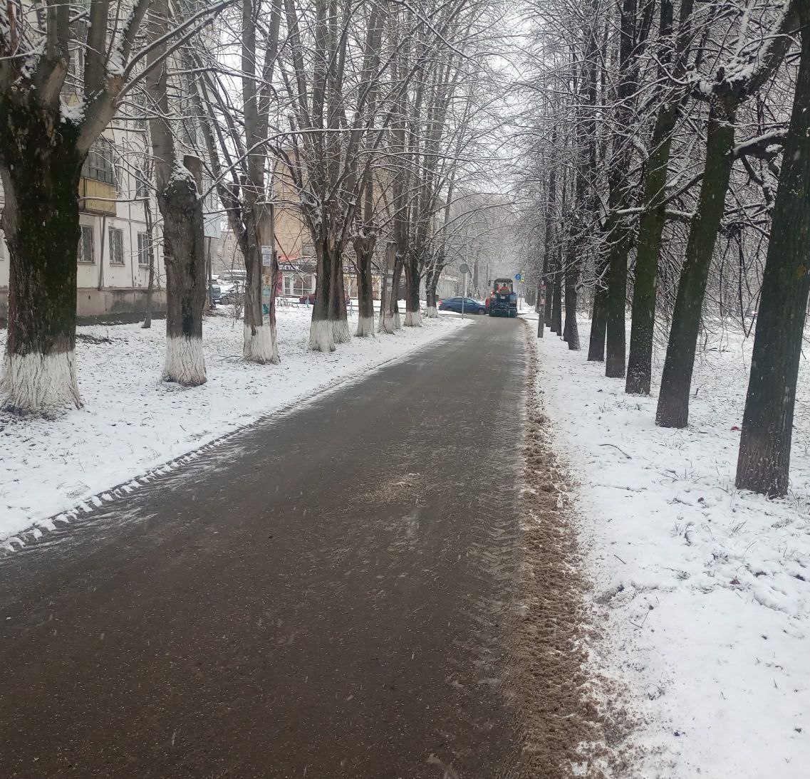 В Ижевске выпал снег, который по прогнозам синоптиков уже не расстает В Ижевске выпал снег, который по прогнозам синоптиков уже не расстает