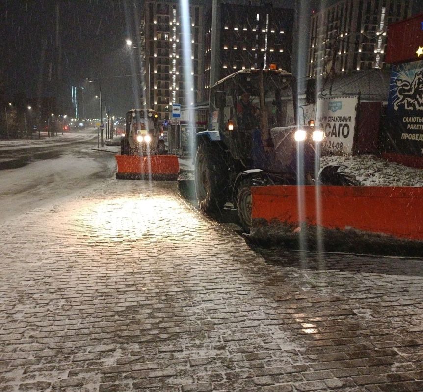 По-настоящему зимняя погода в Ижевске – с морозами и снегопадами