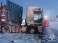В Удмуртии сгорела фура «Скания» из-за газового баллончика для горелки