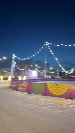 В Ижевске завершили украшение Центральной площади