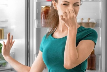 Устранение запаха из холодильника с помощью одного простого фрукта