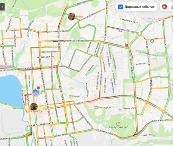 Ночью на расчистке улиц Ижевска работали 186 единиц техники