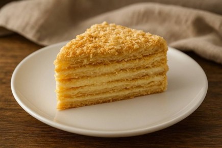 Наполеон без хлопот: простой домашний десерт за вечер