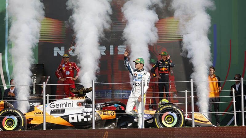 Ландо Норрис: Эмоции после триумфа на Гран-при Мексики