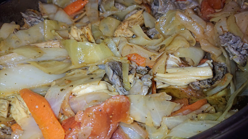 Вкусное рагу с овощами и курицей, которое удивит всех