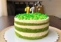 Как создать изумрудный торт без химикатов