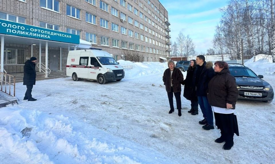 Специалисты из Санкт-Петербурга обсудили в Ижевске строительство приёмного отделения для скорой в ГКБ №6