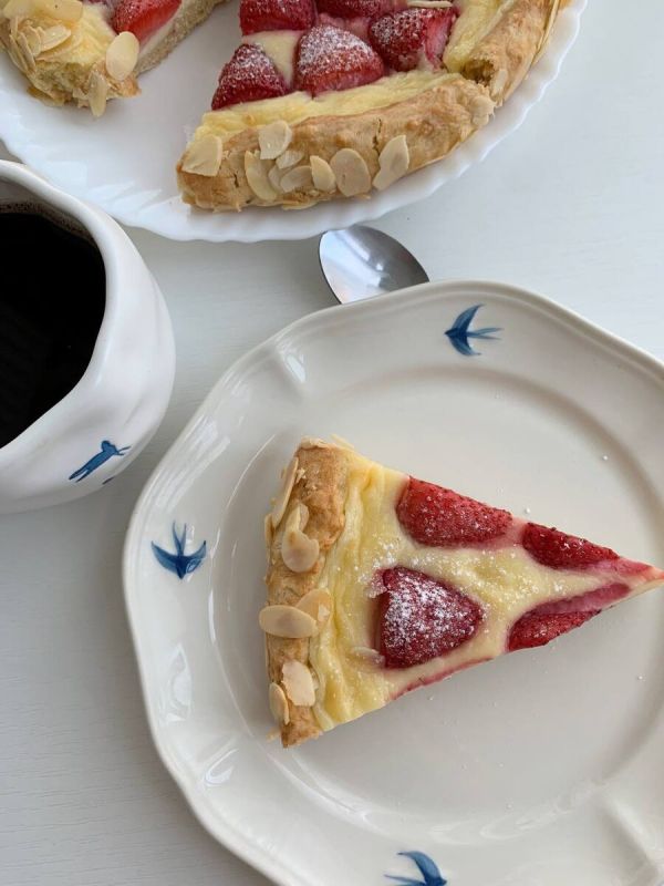 Пирог с клубникой: простота и великолепие в одном десерте