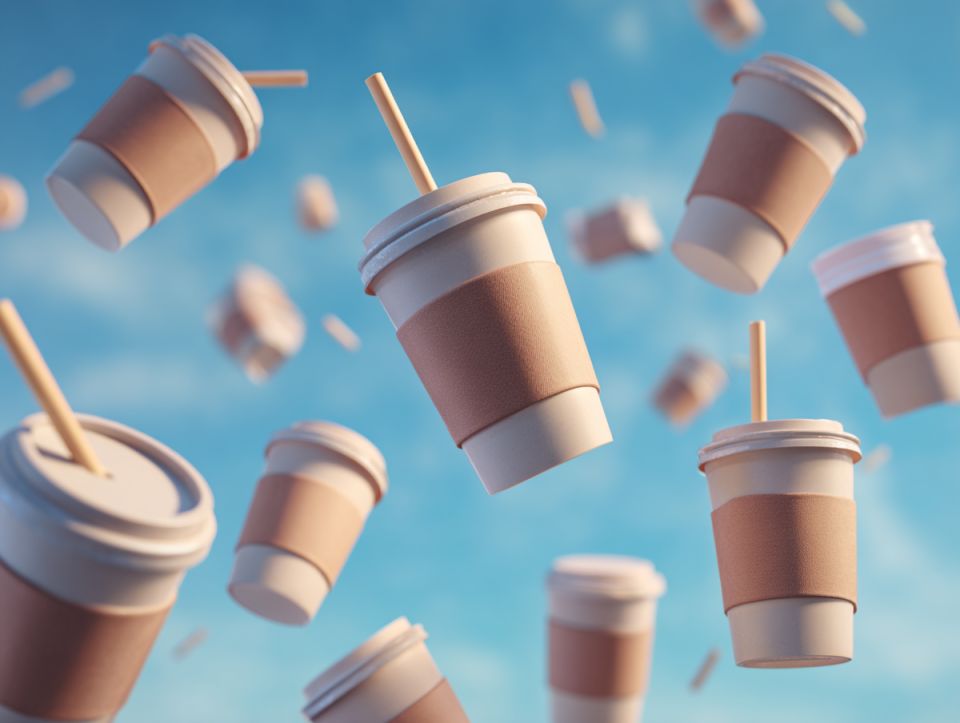 Опасен ли кофе с крышками и трубочками? Разбираемся в деталях