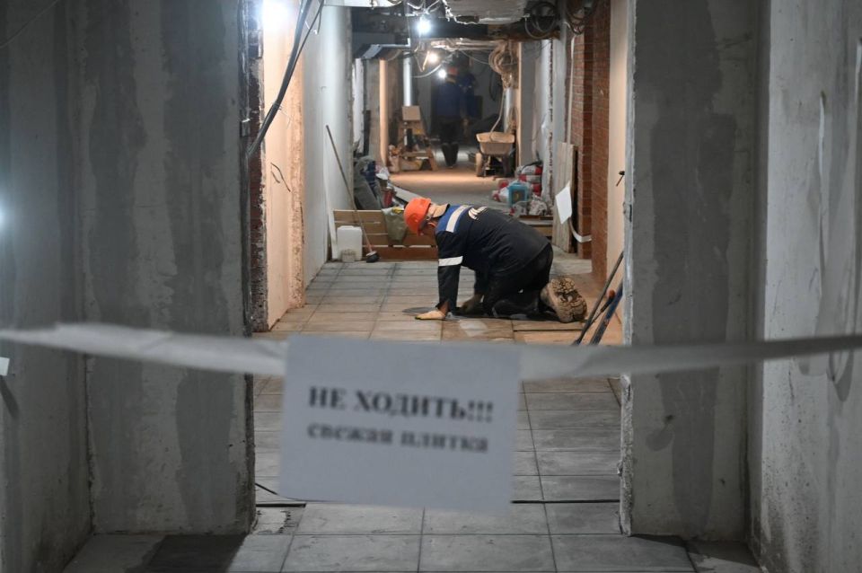 Техническая готовность реконструируемого Ледового дворца «Ижсталь» составляет порядка 70%