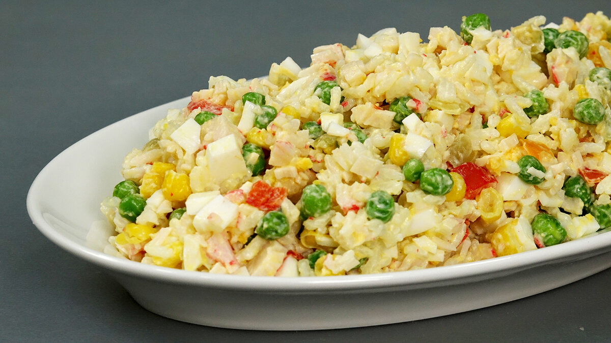 Салат, который готовится за три минуты: идеальный вариант для занятых