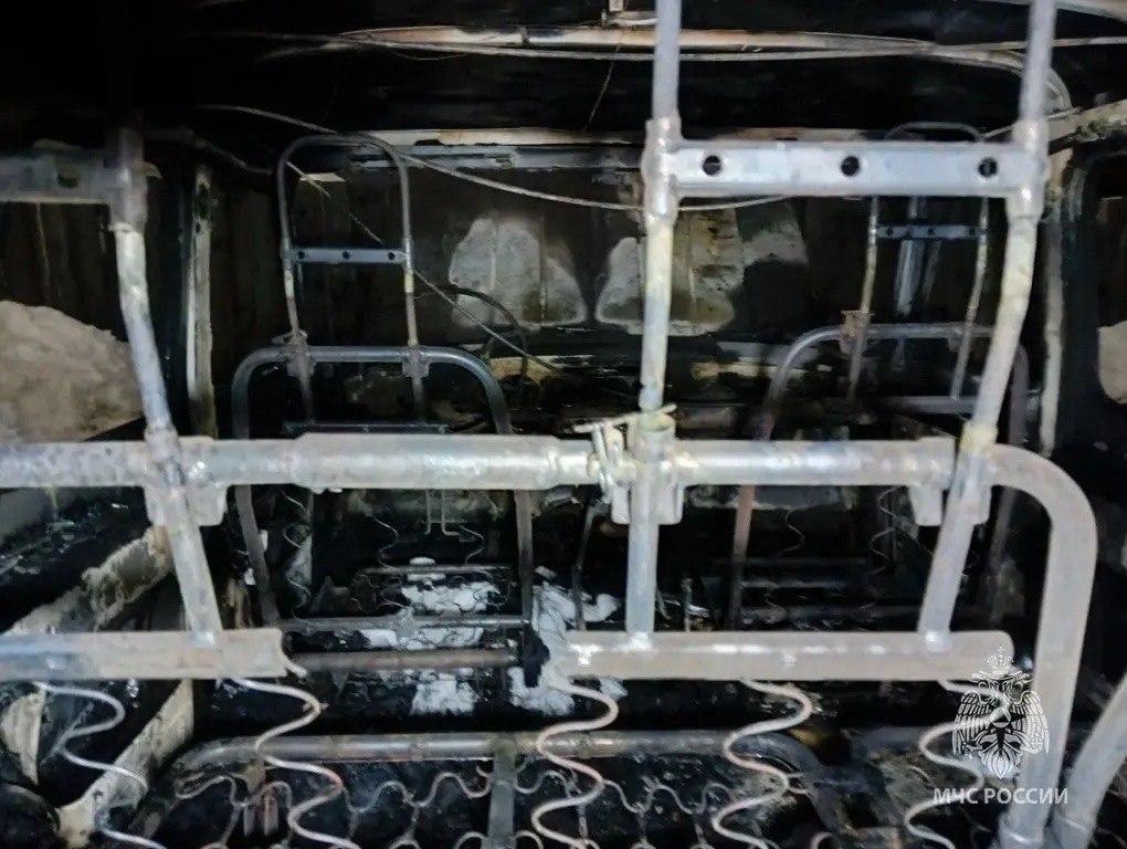 Автомобиль в Воткинске сгорел из-за упавшего с сигареты уголька