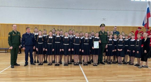 Руководитель Сарапульского МСО СУ СК России по Удмуртской Республике принял участие в конкурсе «Смотр строя и песни»