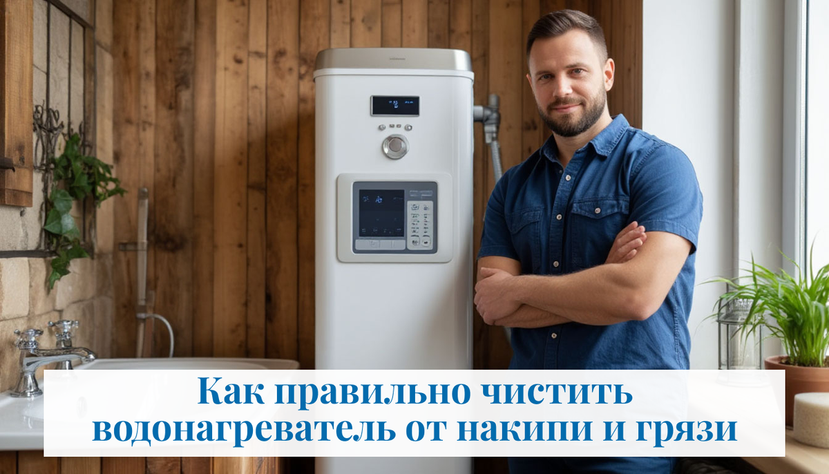 Как правильно очистить водонагреватель от накипи и загрязнений