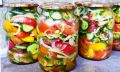 Оживите зиму с салатом "Летний": свежесть овощей в ваших банках