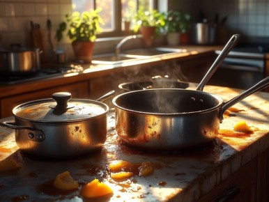 Натуральные способы очистки нержавеющих кастрюль без химикатов