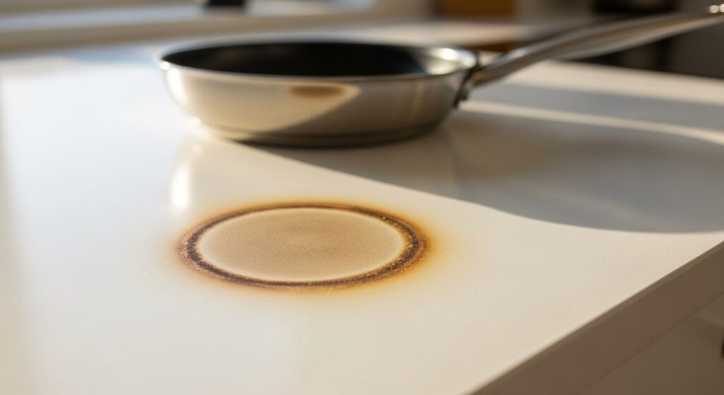 Как вернуть первозданный вид акриловой столешнице после повреждения