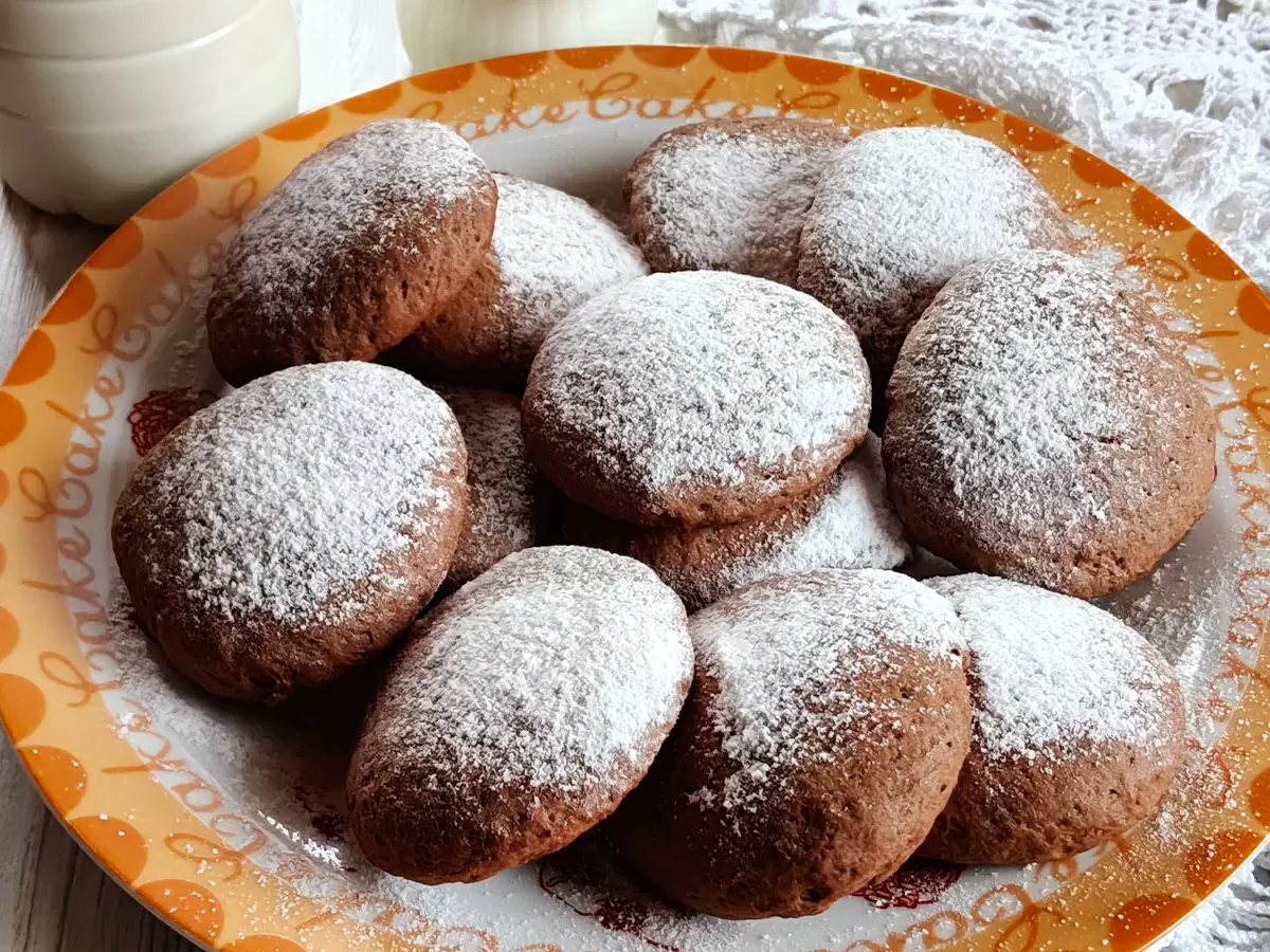 Нежное шоколадное печенье с вареным сгущенком для идеального чаепития