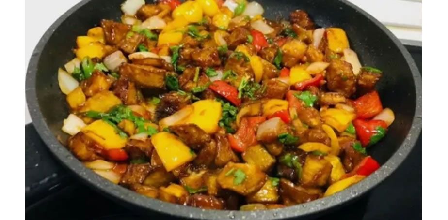 Баклажаны в кисло-сладком соусе: Веганский деликатес для гурманов