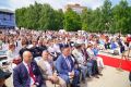 Сегодня на Центральной площади Ижевска в 15 раз прошла торжественная церемония вручения грантов Главы города и Городской думы