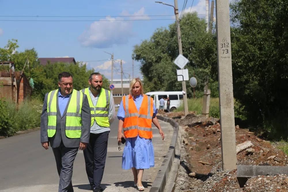 В Ижевске продолжаются дорожные работы В Ижевске продолжаются дорожные работы