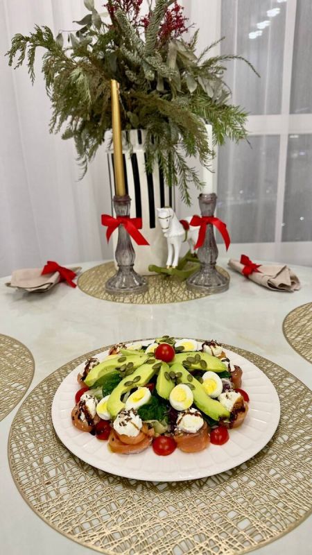 Салат с форелью и сыром рикотта: легкость и изящество на вашем столе